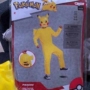 Pokemon Pikachu Kids Costume - Bright Yellow